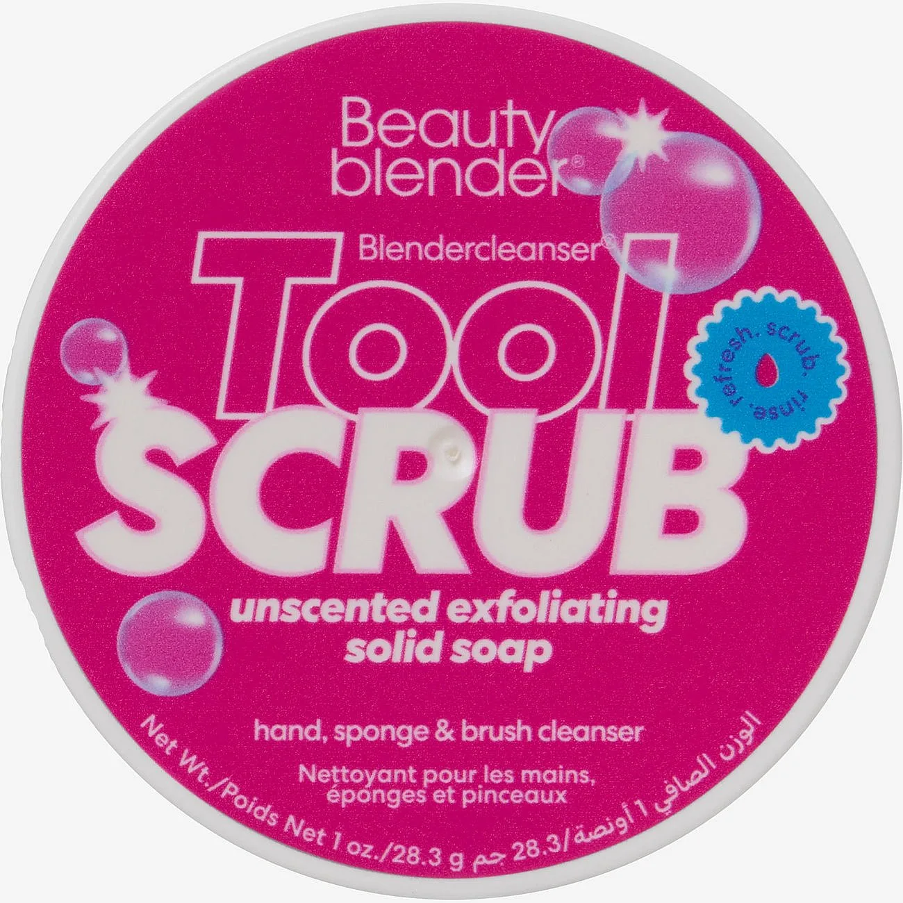 beautyblender Blendercleanser® Tool Scrub Unscented Siveltimien puhdistaja