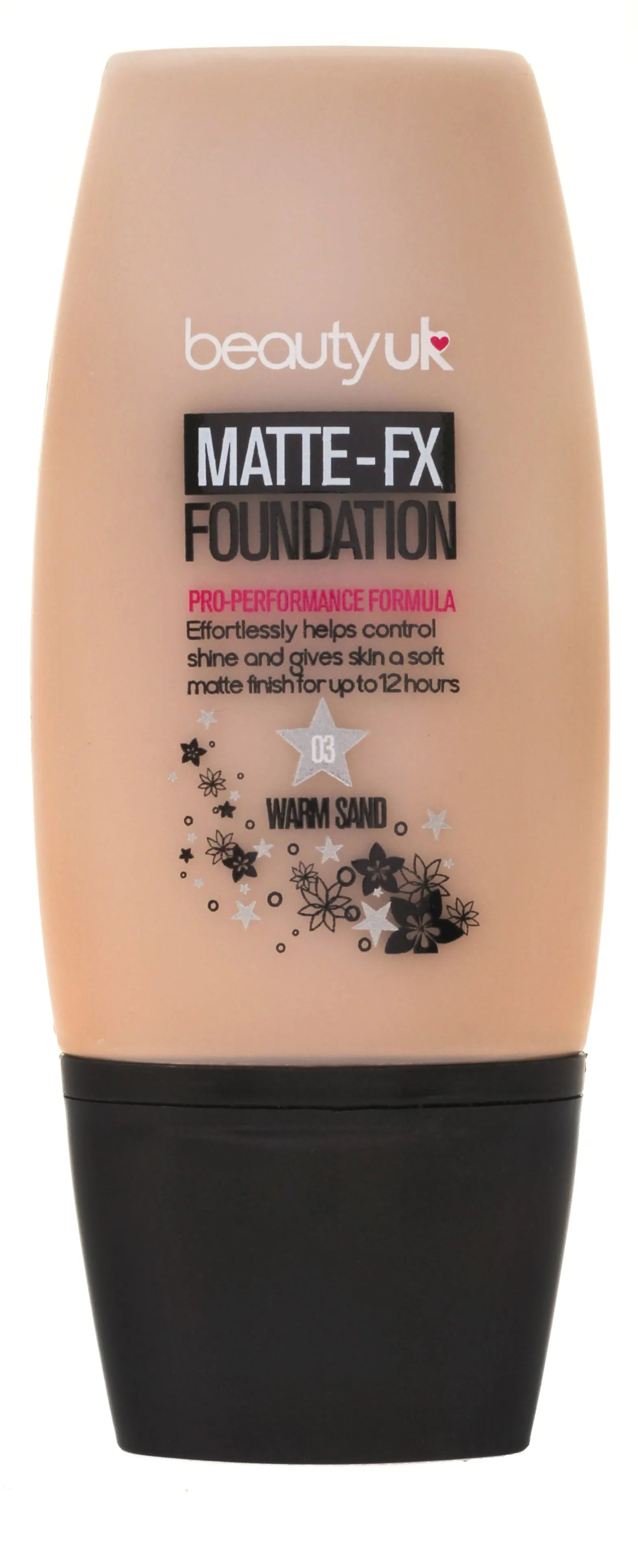 BEAUTY UK Matte FX Foundation no.3 warm sand