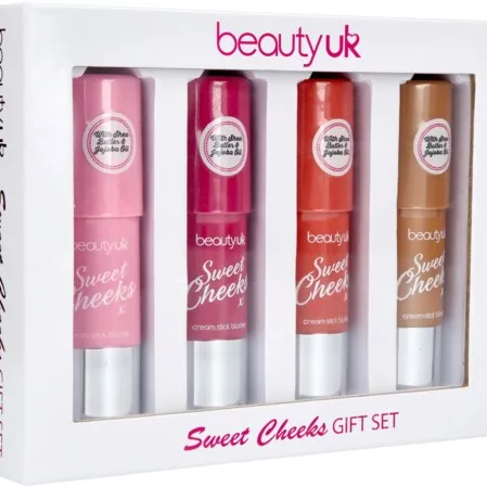 Beauty UK Sweet Cheeks Gift Set 4pcs