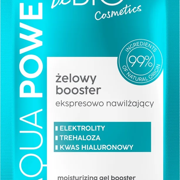 beBIO AQUA POWER Opfriskende fugtgivende booster 10 ml
