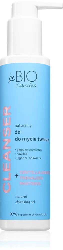 beBIO Cleanser voidemainen puhdistusgeeli kasvoille 150 ml