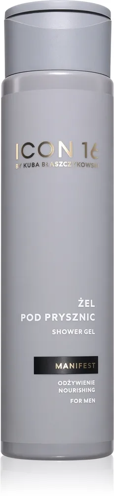 beBIO ICON16 Manifest ravitseva suihkugeeli miehille 300 ml