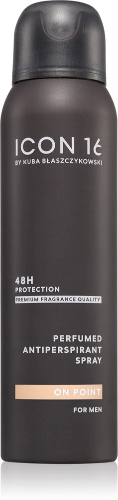 beBIO ICON16 On Point antiperspiranttisuihke miehille 150 ml