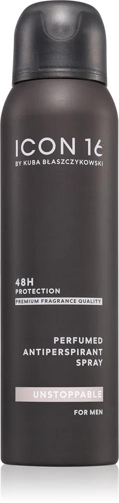 beBIO ICON16 Unstoppable antiperspiranttisuihke miehille 150 ml
