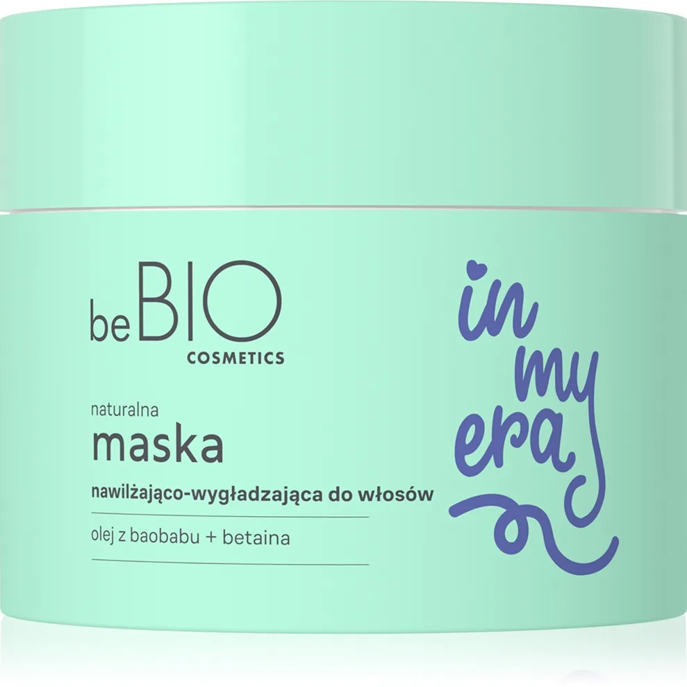 beBIO In My Era Moisturizing & Smoothing djupgående återfuktande mask För att göra håret mjukt 250 ml