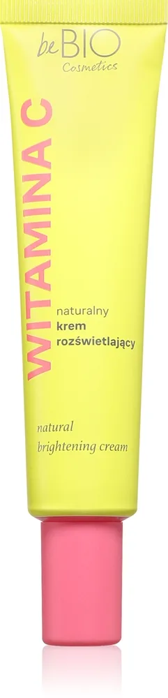 beBIO Natural Brightening Cream uppljusande ansiktskräm 40 ml