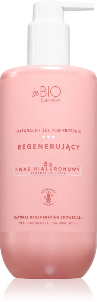beBIO Natural Regenerating Shower Gel Regenererende brusegel 350 ml
