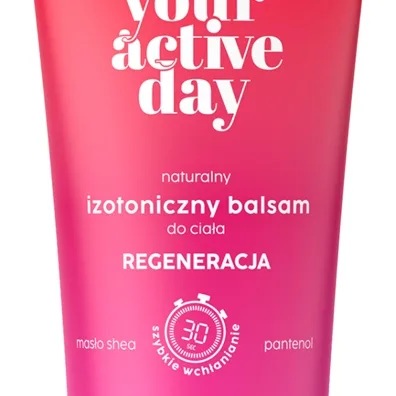 beBIO Start Your Active Day Regenererande kroppskräm 200 ml