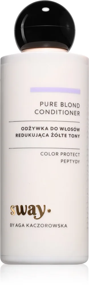 beBIO SWAY Pure Blond balsam mot gula toner 200 ml
