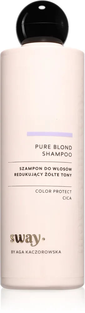 beBIO SWAY Pure Blond schampo mot gula toner 300 ml