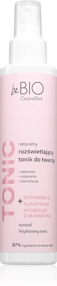 beBIO Tonic uppljusande ansiktsvatten 150 ml