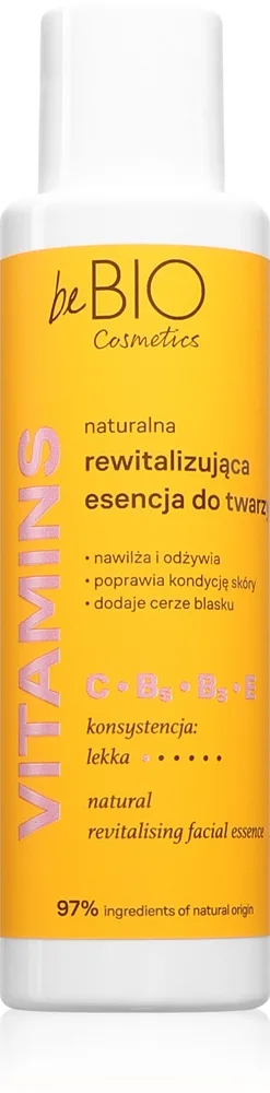 beBIO Vitamins Essens för ansiktet med revitaliserande verkan 100 ml