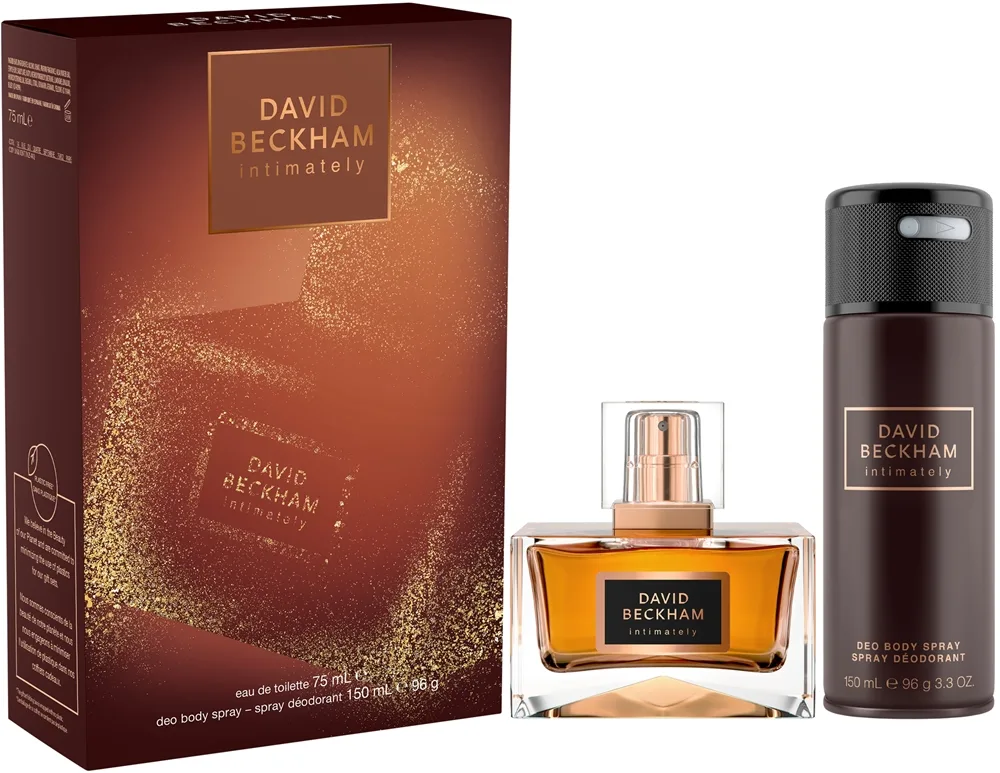 David Beckham Intimately EdT 75ml + Deo Body Spray 150ml Giftset
