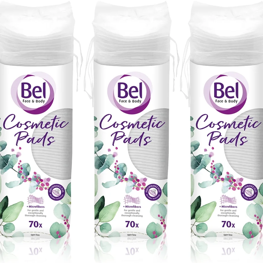 Bel Face & Body meikinpoistolaput edullinen pakkaus 3x70 kpl