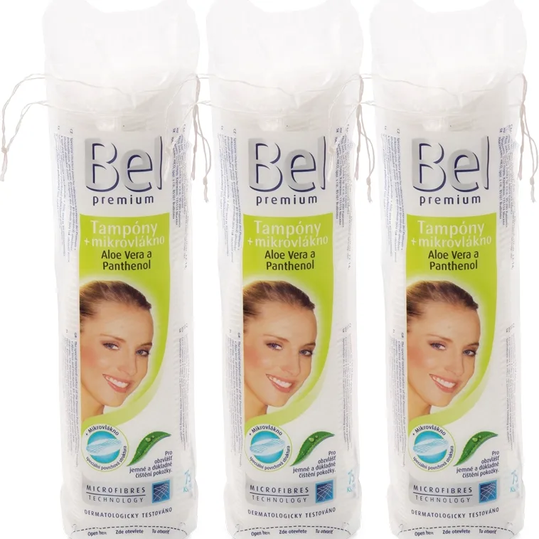 Bel Premium meikinpoistolaput sisältää aloe veraa 3x75 kpl