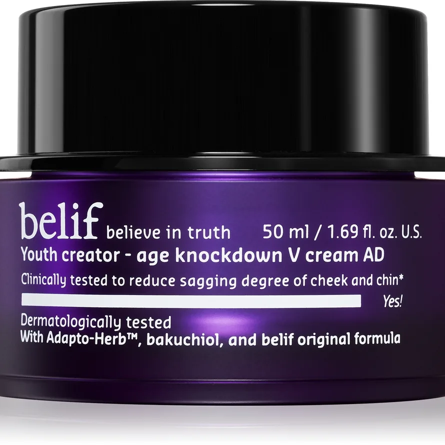 belif Youth Creator Age Knockdown V Cream Anti-rynke creme med fugtgivende virkning 50 ml