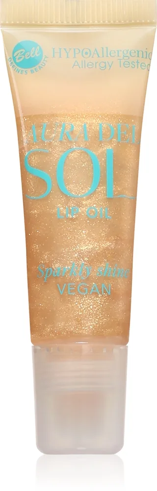 Bell HYPOallergenic Aura Del Sol Skimrande olja för läppar Skugga 03 Golden Sunlight 10 g