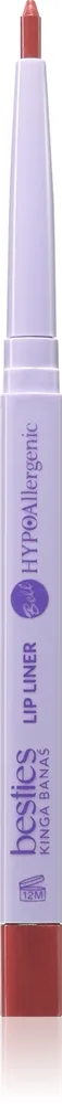 Bell Hypoallergenic Besties Lipliner og læbeblyant Skygge 01 Gracefully Pink 0.2 g