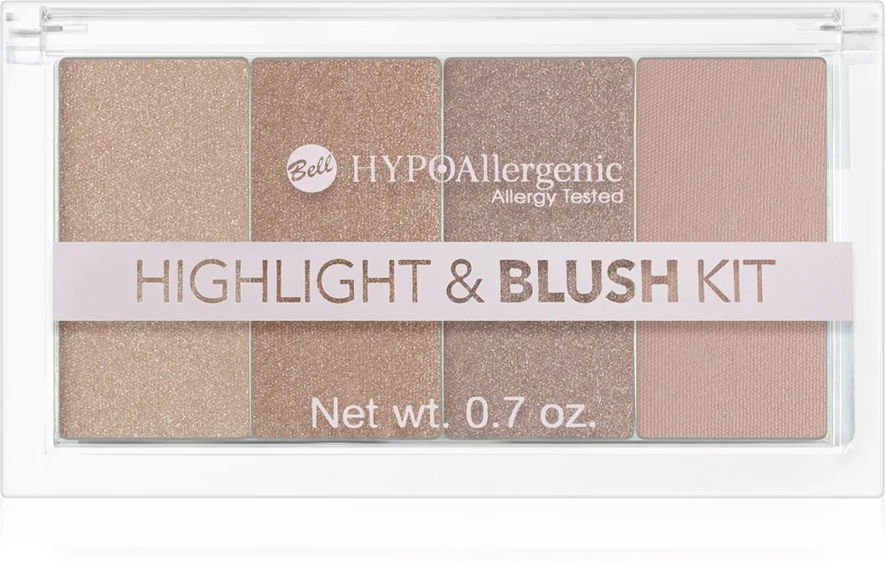 Bell HYPOAllergenic Highlight & Blush Kit Makeuppalette