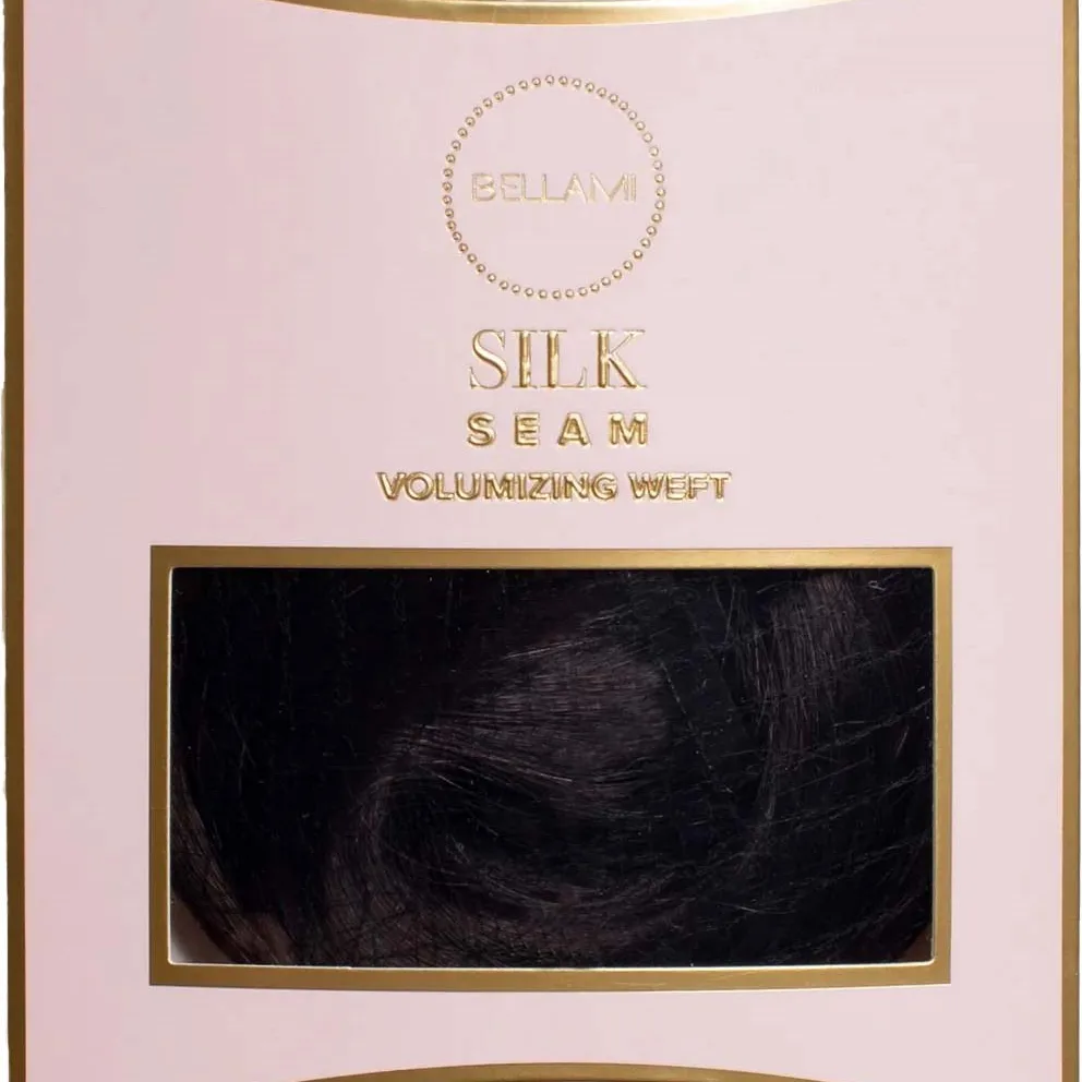 Bellami Hair Volumizer Weft 18"" 50G Mochachino Brown (#1C)
