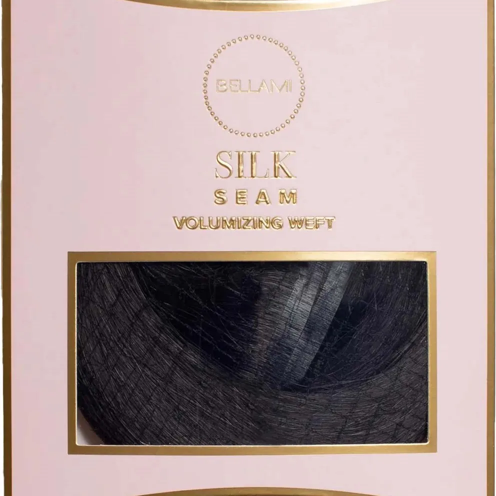 Bellami Hair Volumizer Weft 26"" 65G Off Black (#1B)