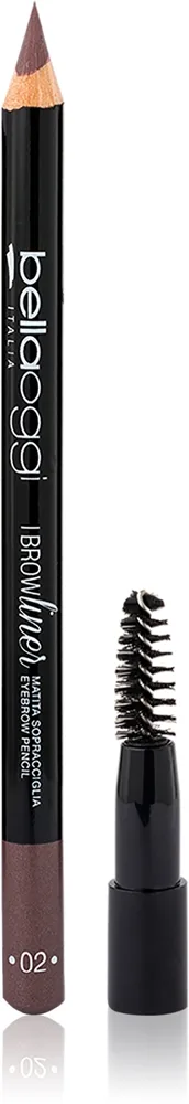 bellaoggi I Brow Liner Ögonbrynspenna med borste Skugga Brown 1.1 g