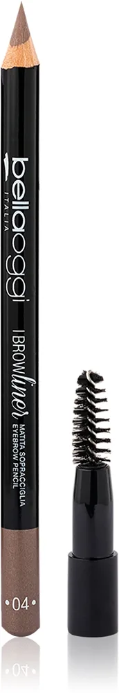 bellaoggi I Brow Liner Ögonbrynspenna med borste Skugga Medium Brown 1,1 g