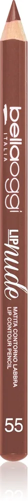 bellaoggi Lip Nude Mat læbeliner Skygge 55 Milk & Coffee 1.1 g