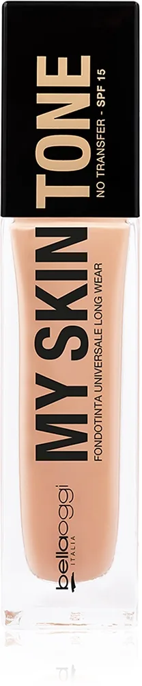 bellaoggi My Skin Tone Långvarig foundation SPF 15 Skugga Natural Beige 30 ml