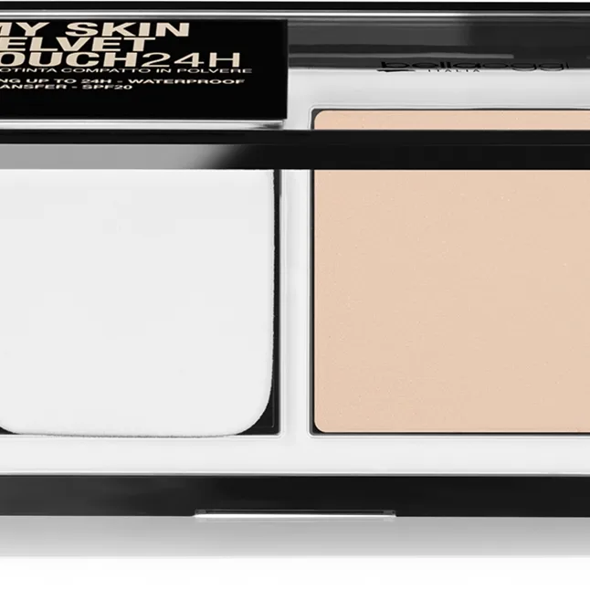 bellaoggi My Skin Velvet Touch 24H Kompakt puder-foundation SPF 20 Skugga 10N Ivory 9 g