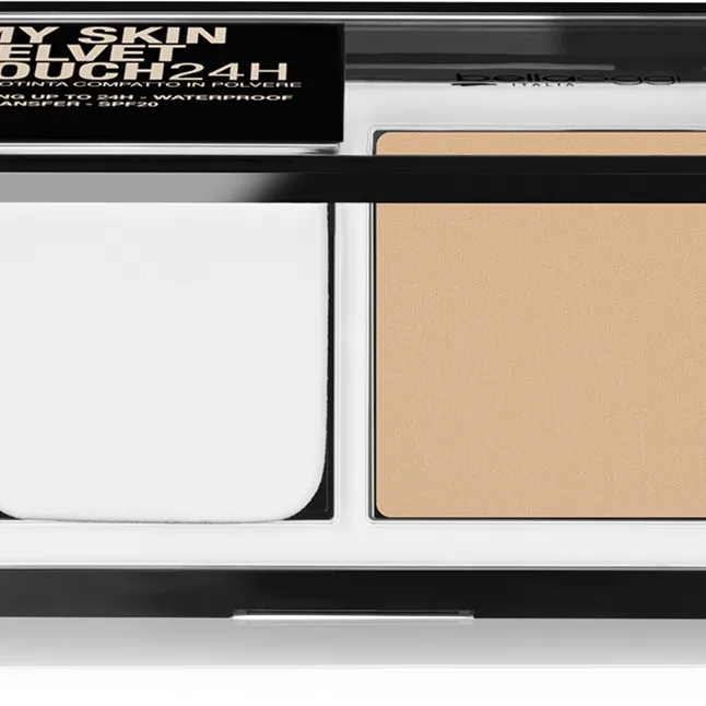 bellaoggi My Skin Velvet Touch 24H Kompakt puder-foundation SPF 20 Skugga 15W Golden Beige 9 g