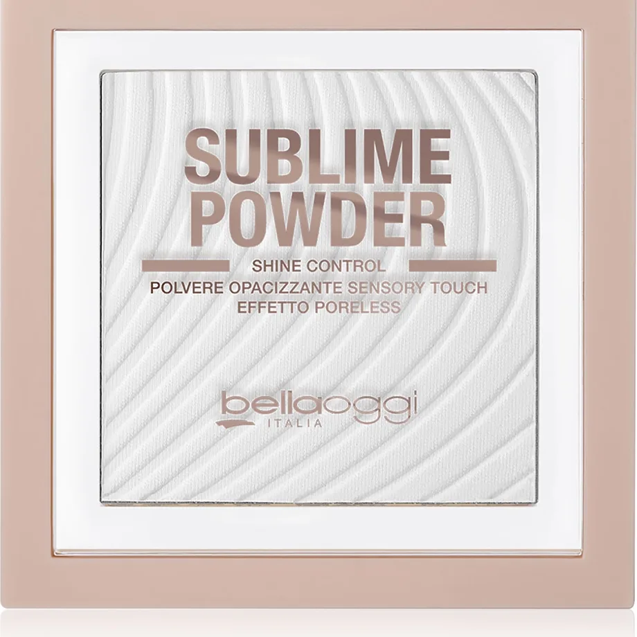 bellaoggi Sublime Powder Shine Control Kompakt transparent puder med matt effekt Skugga Supernova 9 g