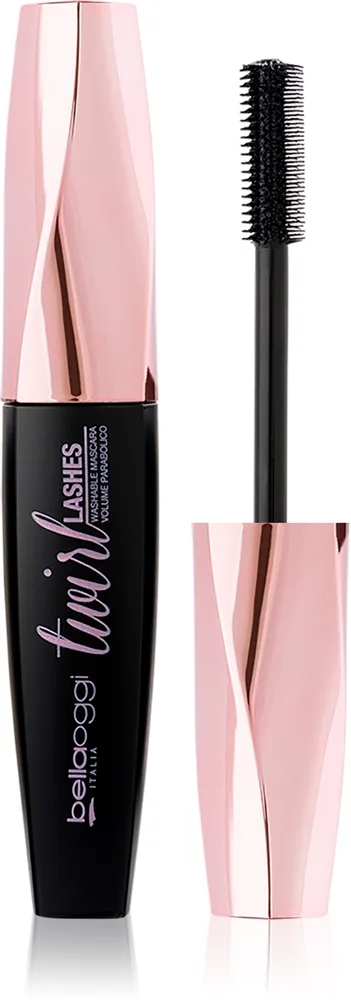 bellaoggi Twirl Lashes Mascara Förlängande och volymökande maskara Skugga Velvet Noir 11 ml