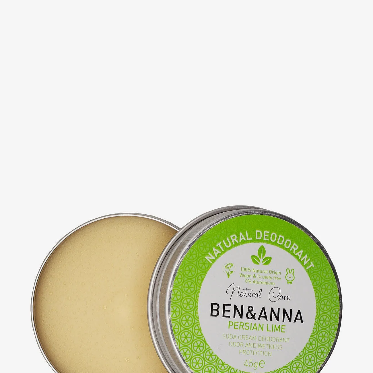Ben & Anna Ben & Anna Deo Metall Jar Persian Lime - Nude - 45 g