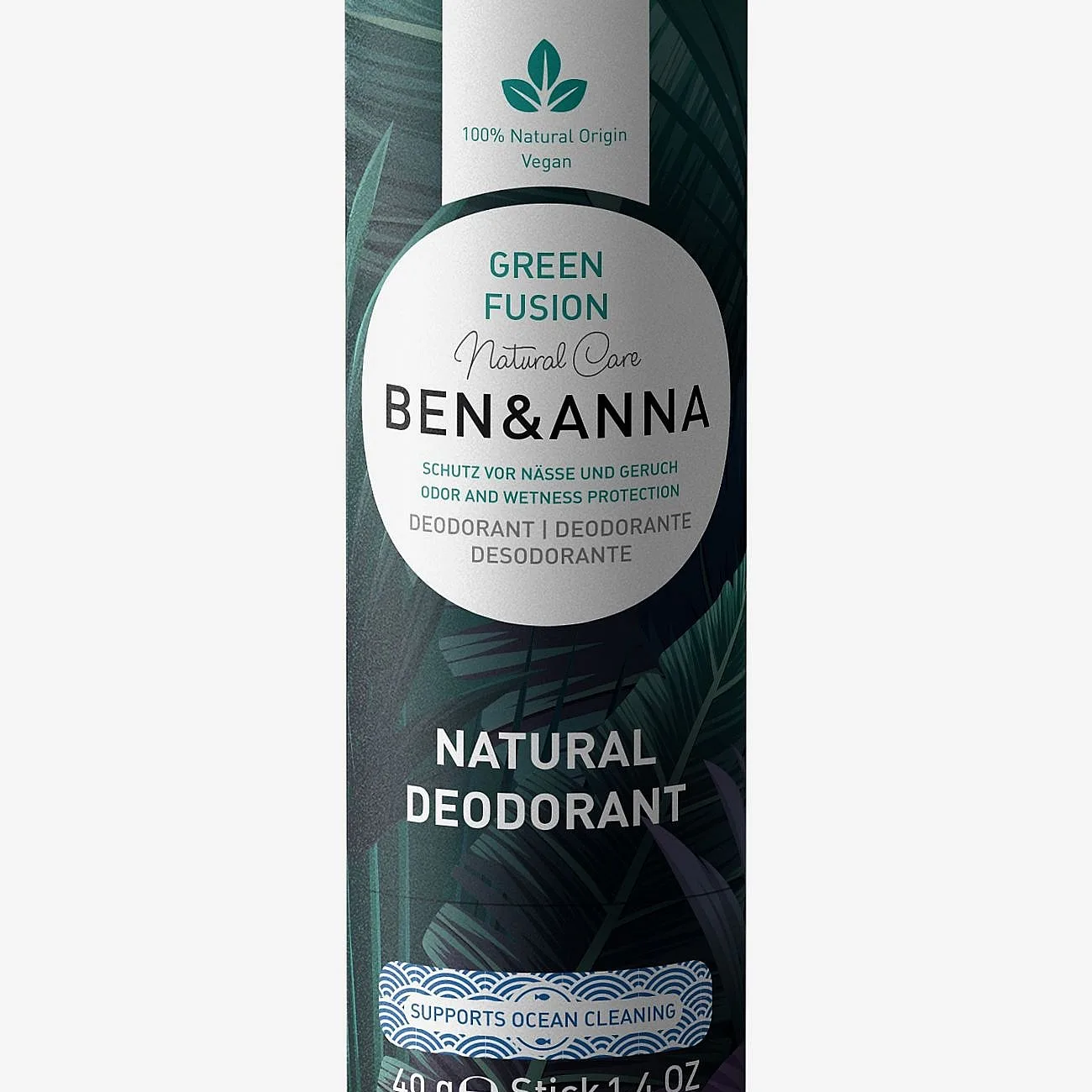 Ben & Anna Ben & Anna Deodorant Green Fusion - Nude - 40 g