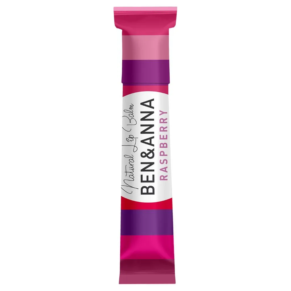 Ben & Anna Natural Lip Balm Raspberry 6g