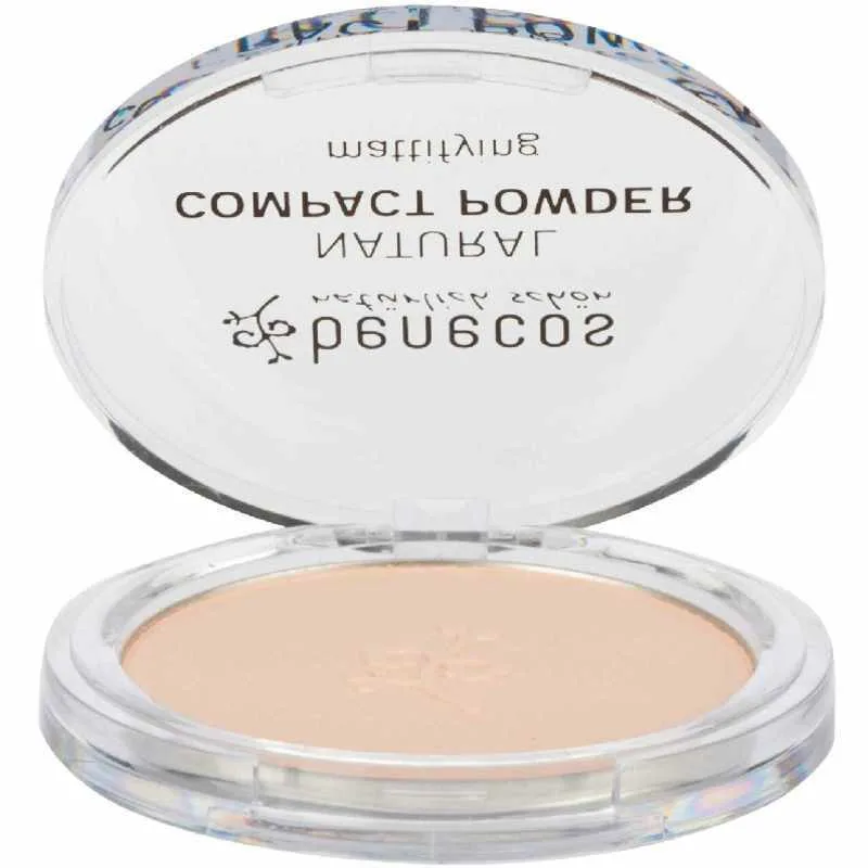 Benecos Natural Compact Powder Mattifying 9 g - Porcelain