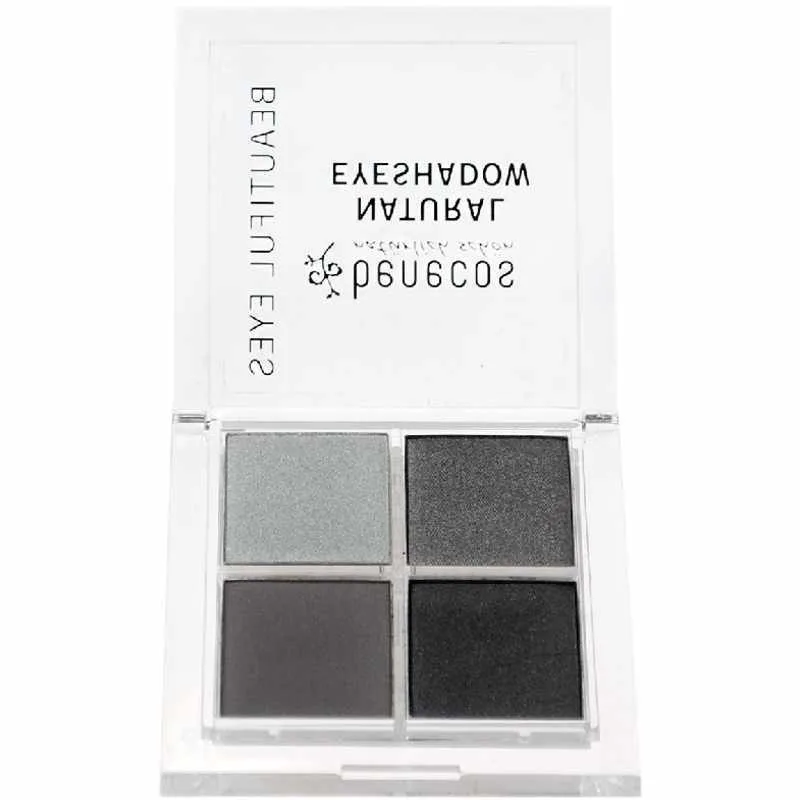 Benecos Natural Quattro Eyeshadow 8 g - Smokey Eyes 003