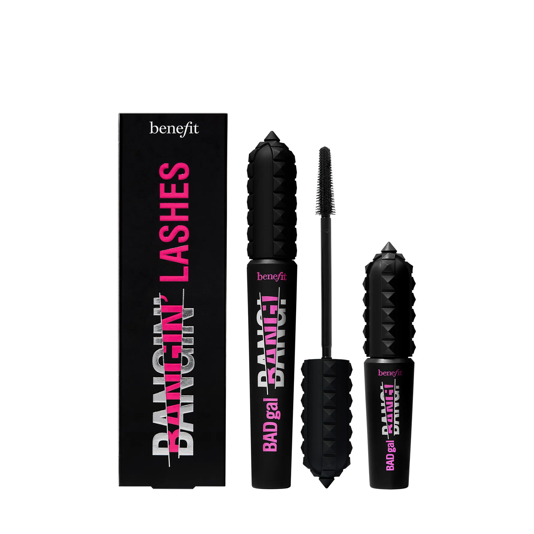BANGIN’ Lashes - Badgal Bang volumizing mascara - setti + setti ilmaisella minillä