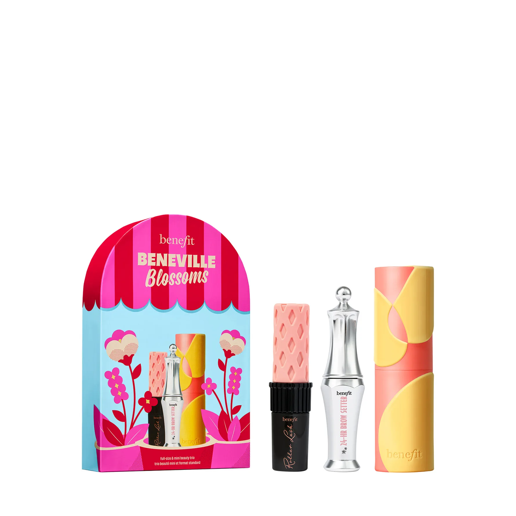 Benefit Beneville Blossoms Your Everyday Full Look Trio Christmas Beauty Set Geschenkset für Damen