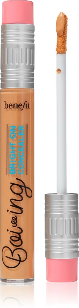 Benefit Boi-ing Bright On Concealer Lysnende concealer til at behandle mørke rande Skygge 9 Nutmeg (Deep Peach) 5 ml