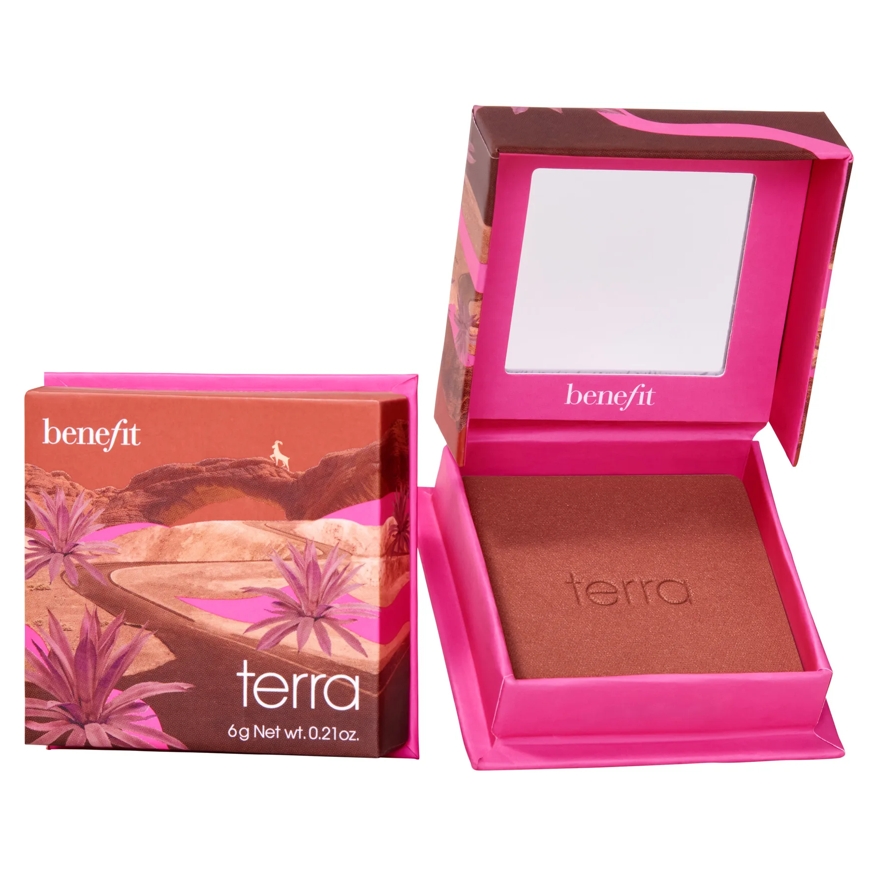 Benefit WANDERful World Puderborste Skugga Terra 6 g