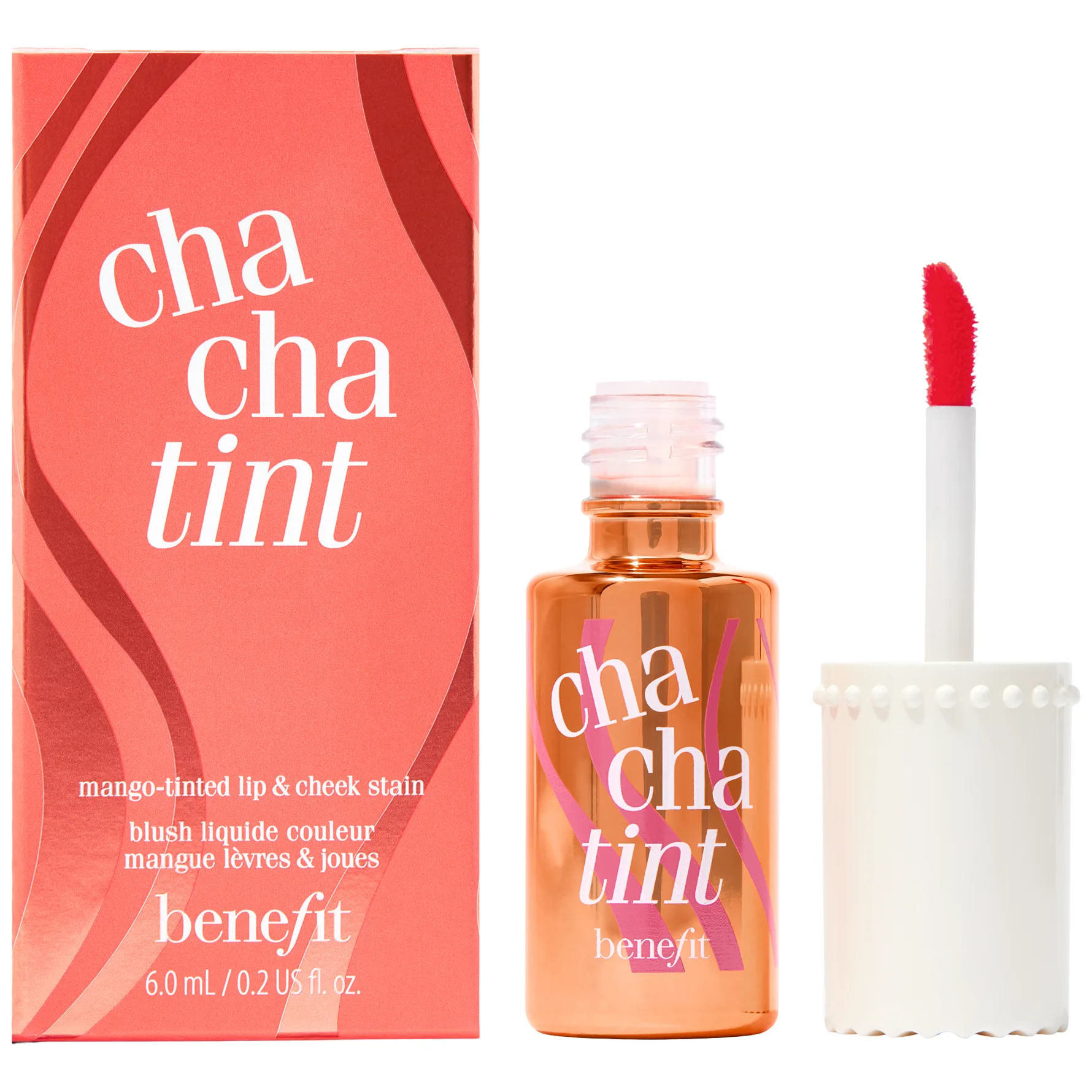 ChaChatint - lip and cheek tint i korallrosa