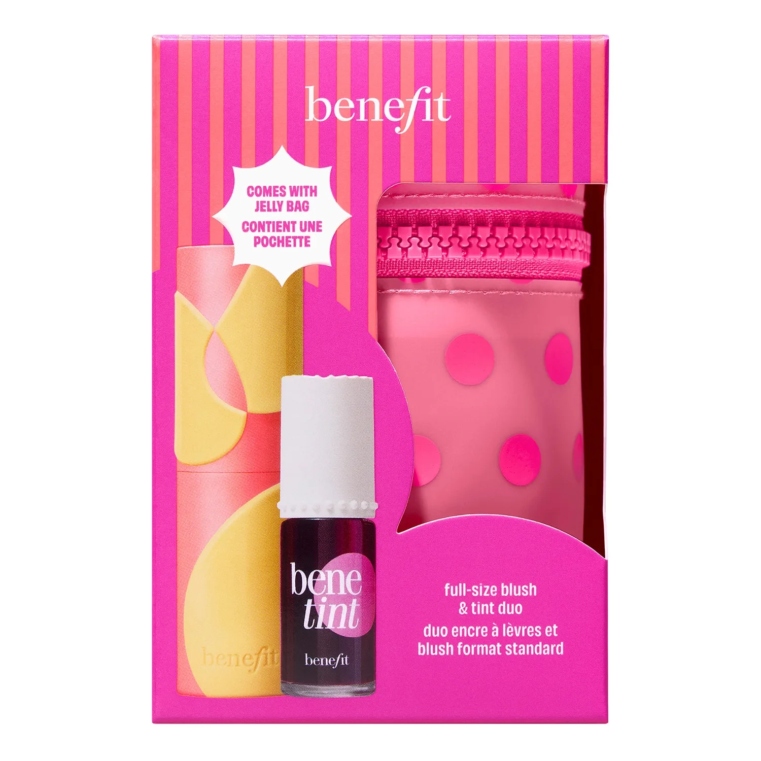Benefit Color Crew Tint & Gel Blush Duo Set Dekorativt kosmetiksæt til kvinder