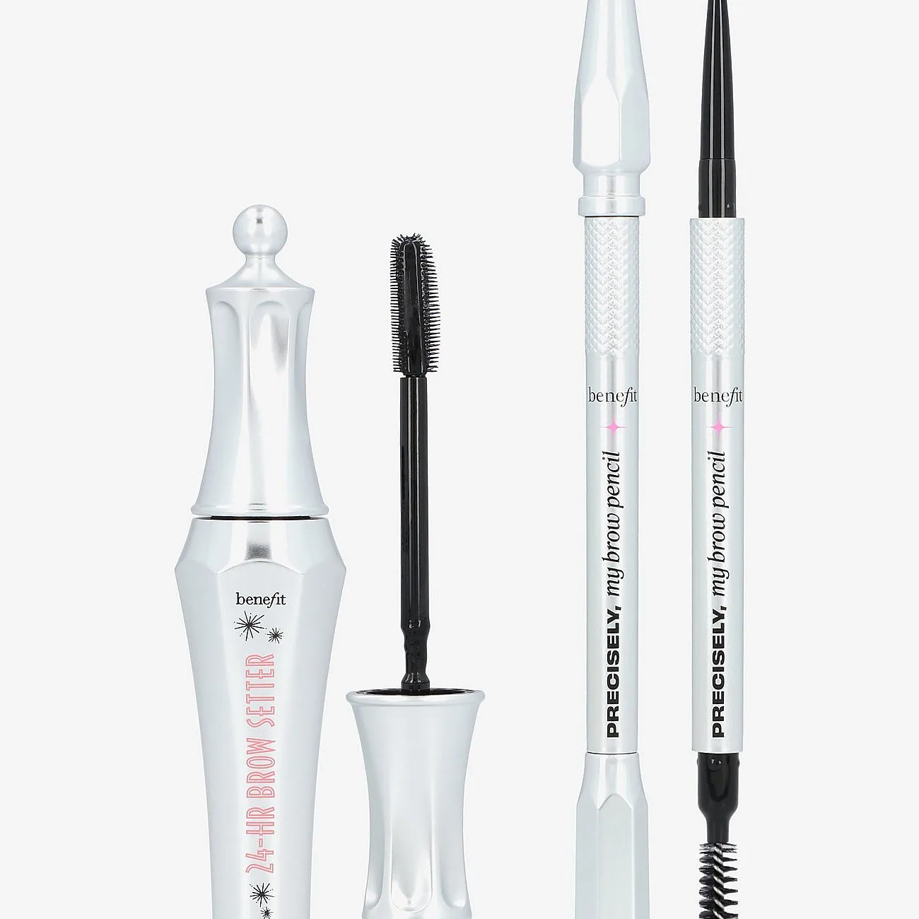 Benefit Cosmetics Precisely 24H Brow Setter Duo - Brown - ONE SIZE