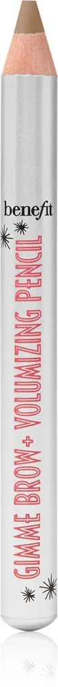 Benefit Gimme Brow+ Volumizing Pencil Mini Vattentät ögonbrynspenna med volymeffekt Skugga 3 Warm Light Brown 0,6 g