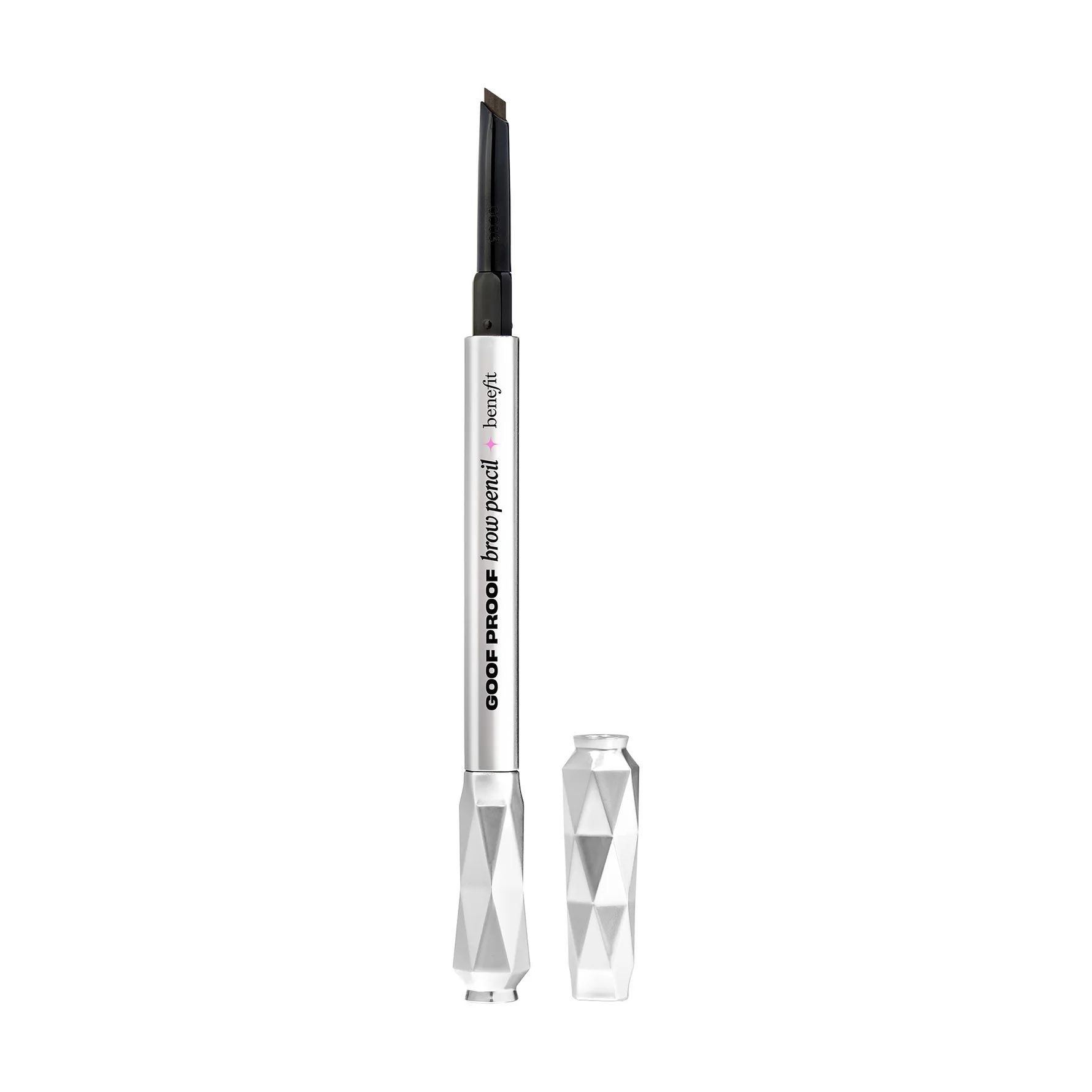 Benefit Goof Proof Ögonbrynspenna med borste Skugga 06 Cool Soft Black 0.34 g