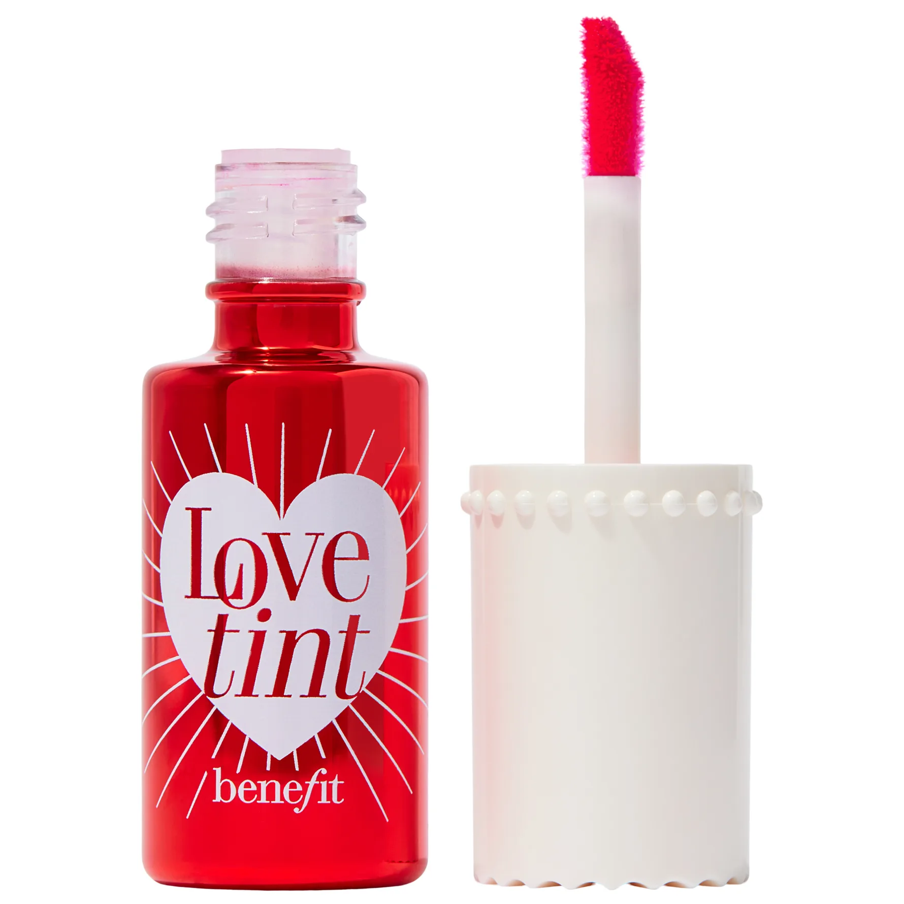 Lovetint lip and cheek tint - flytande tint i rött