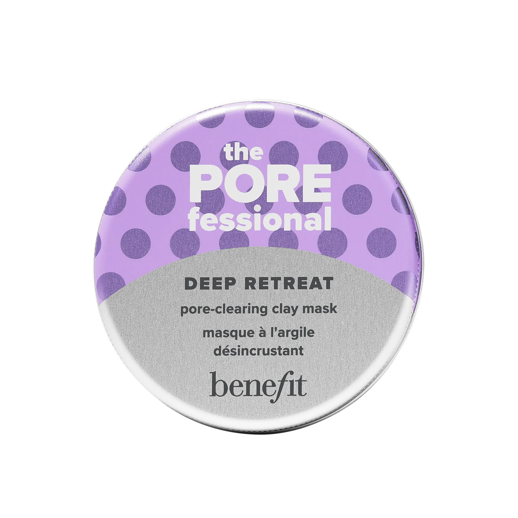 Benefit The POREfessional Deep Retreat Rengörande lermask för ansiktet För förstorade porer 75 ml