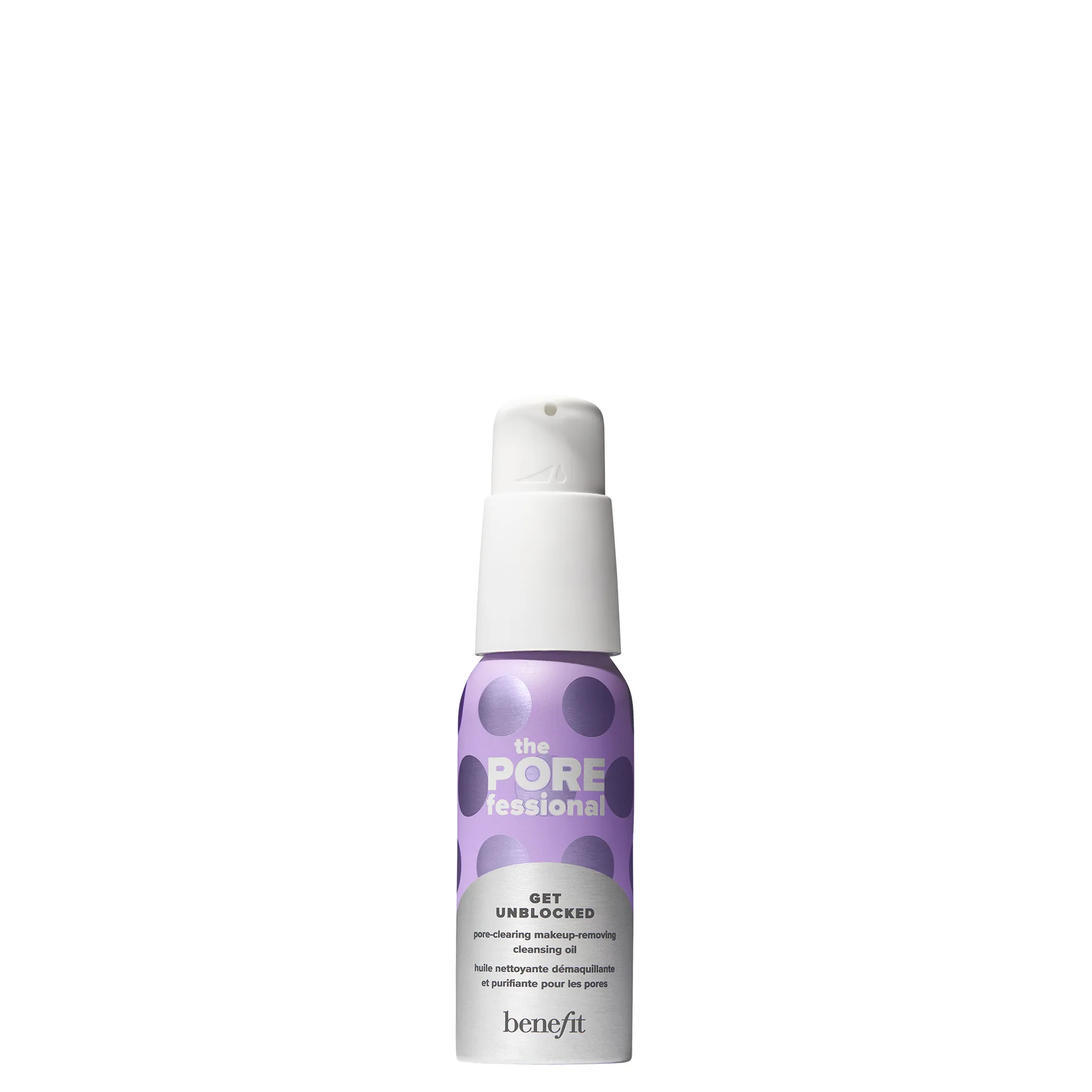 Benefit The POREfessional Get Unblocked Mini Rengöringsolja sminkborttagare med huduppmjuknande och por-minimerande effekt 45 ml